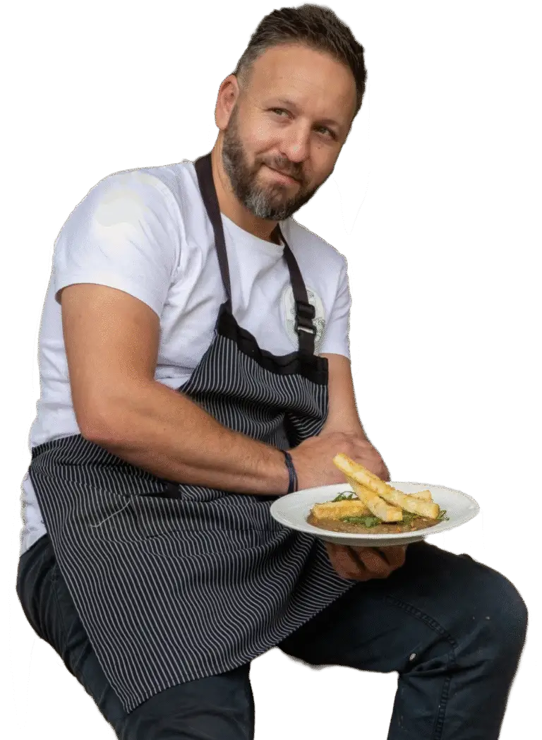 Laurent sur le terrain